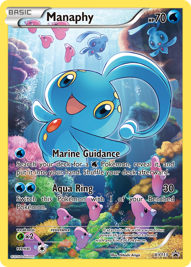 XY Promo Manaphy #113